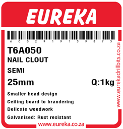T6A050 - Clout Nail -T6A050_Label_T